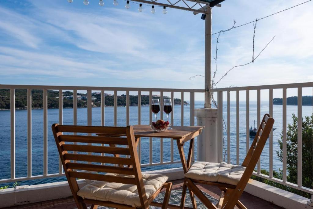 Diamond Sea - Vacation House With Private Parking And A Big Terrace Over The Sea Villa Dubrovnik Buitenkant foto