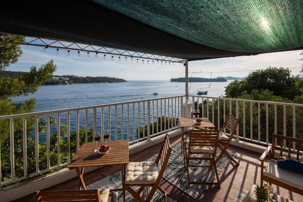 Diamond Sea - Vacation House With Private Parking And A Big Terrace Over The Sea Villa Dubrovnik Buitenkant foto